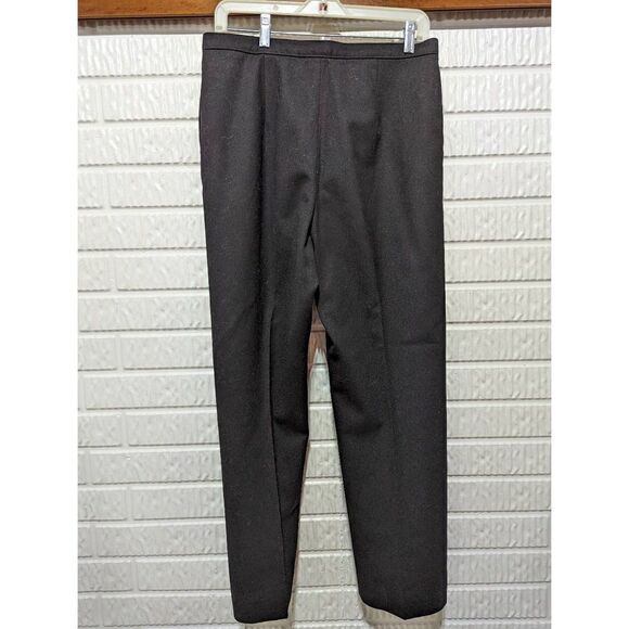 Pendleton Women's Black Mid-Rise Fully Lined Pants Size 12 - Picture 3 of 6